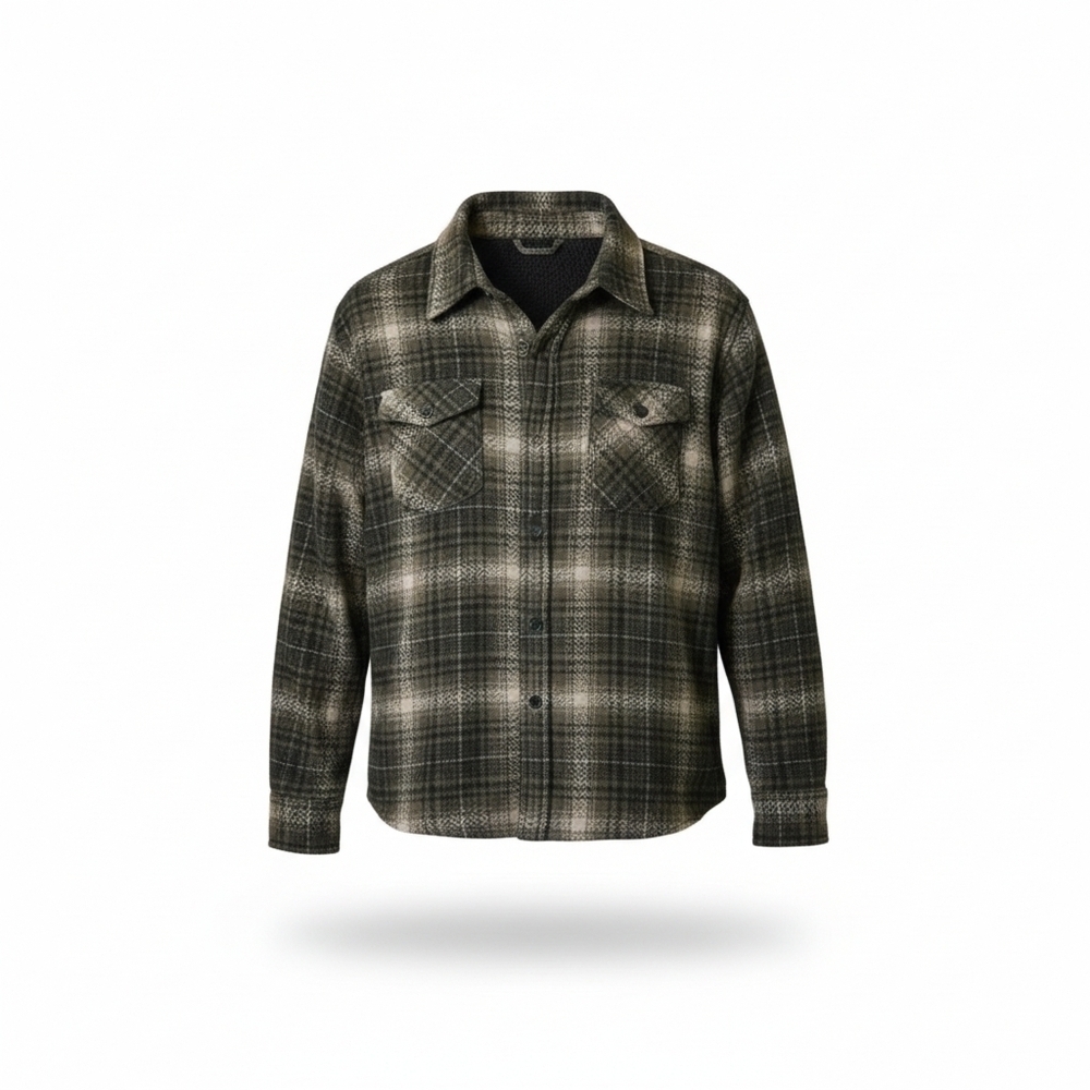 Hawke & Co. Outfitter NY Shacket Multicolor (black, tan, gray) Women size M